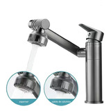 Llave Mezclador Lavabo De Grifo Cocina/baño Giratorio 1080°