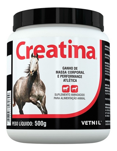 Vetnil Creatina 500 G Suplemento