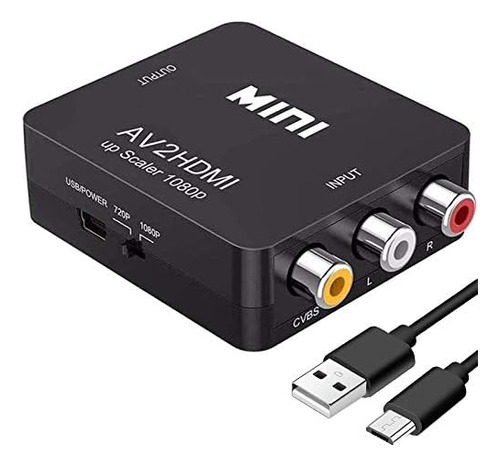 Conversor Rca A Hdmi Yuanly