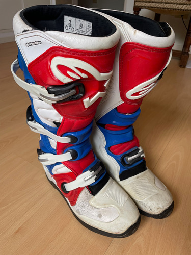 Botas Moto Alpinestars Tech 5 Talle9 (entre Tech 3 Y Tech 7)