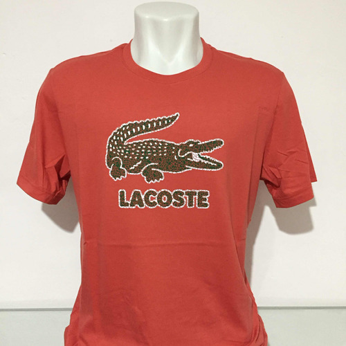 Camiseta Lacoste Masculina Regular Fit Original Top