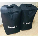 Bag Capa Para Caixa De Som Qsc Cp8 Cp 8 Par