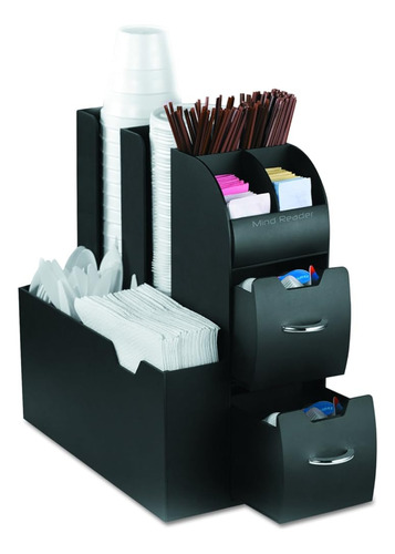 Mind Reader Coffee Organizador De Condimentos Vertical, 6 X 