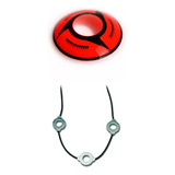 Lentes De Contacto Rojo Sharingan Itachi + Collar Cosplay