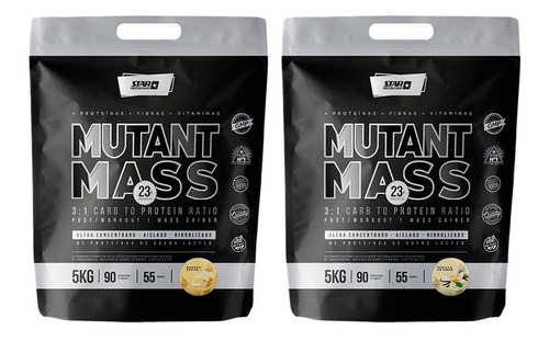 Mutant Mass 2 X 5 Kg Star Nutrition Ganador De Peso
