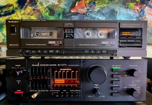 Player C Deck Technics Rs-t18 Stereo Cassette Deck Japones