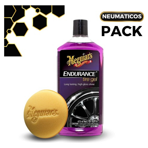 Renovador De Neumáticos Endurance Tire Gel+ Esponja Meguiars