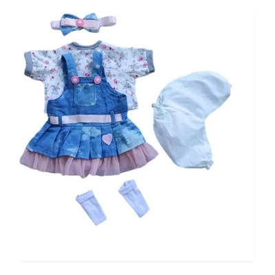 Bebés Reborn Muñecas Niñas Ropa Set Para 43-56 Cm Toddler