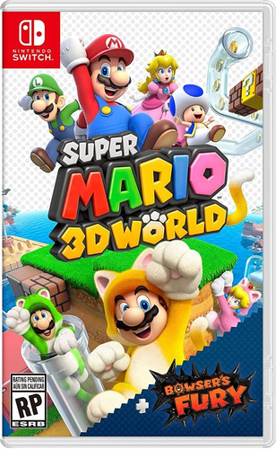 Super Mario 3d World + Bowsers Fury Nintendo Switch Nuevo