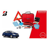 Kit De Emergencia Seguridad Auto Bridgestone Versa 2016