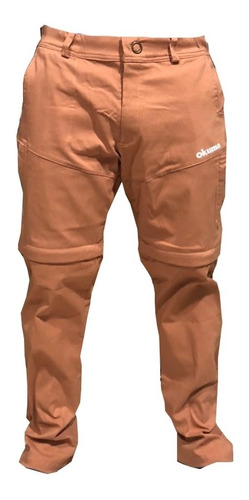 Pantalon Okuma Convertible Cargo Pesca Trekking Hombre