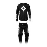 Equipo Conjunto Cross Fire Graffiti Mx Negro Enduro