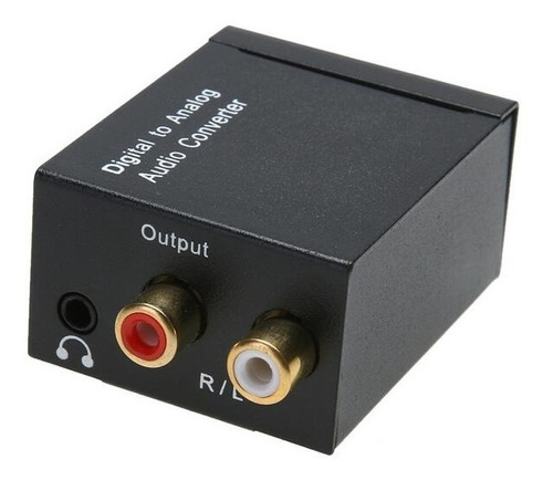 Convertidor Digital Optica A Rca Analogico Para Cable Fibra