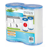 02 Cartuchos Refil Tipo A Filtro Piscina Intex Bomba #29002