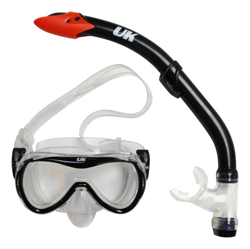 Set Máscara Buceo + Snorkel Adulto Uktime