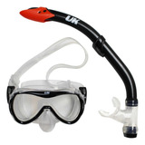 Set Máscara Buceo + Snorkel Adulto Uktime