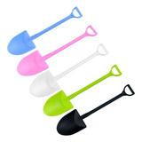 A Cucharas De Plástico Desechables De Colores, 100 Piezas