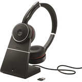 Jabra Evolve 75 Uc Auriculares Inalámbricos + Soporte Carga