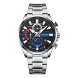 Reloj Curren 8415 Para Hombre Elegante De Lujo Con Caja 