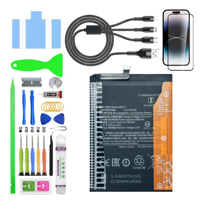 Batería Pila Para Xiaomi Poco X3 Y X3 Pro Y X3 NFC MZB07Z0IN MZB07Z1IN MZB07Z2IN MZB07Z3IN MZB07Z4IN MZB9965IN M2007J20CI M2102J20SG M2102J20SI M2007J20CG M2007J20CT Bn57 Con Kit De Reemplazo | MercadoLibre