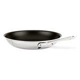 Sartén Antiadherente All-clad Cookware, 12 Pulgadas, Platead