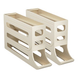 2 Pcs Organizador Huevos Para Nevera, Almacenamiento Huevos