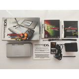 Nintendo Ds Fat Silver Y Negro Metroid Hunter+ Caja Original