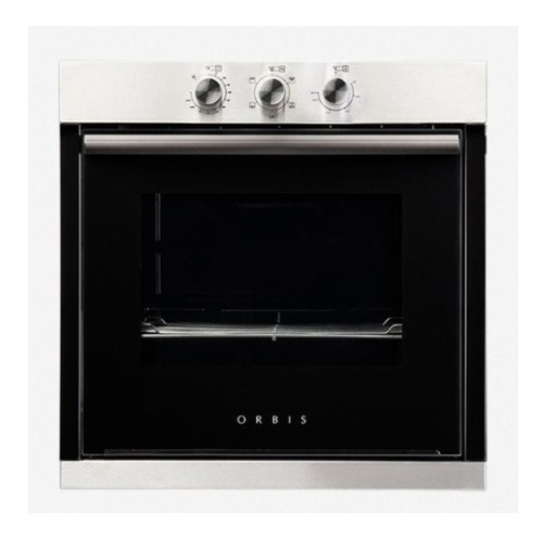 Horno Orbis Electrico Acero Y Negro Con Grill Hb5ap3 60cm