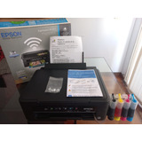 Impresora Epson Xp 211 Wifi Y Sistema Continuo Como Nueva