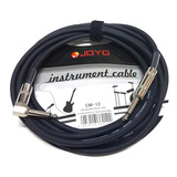 Cable De Guitarra / Instrumento Joyo Cm-12 Rec/ang 4,5 Mts