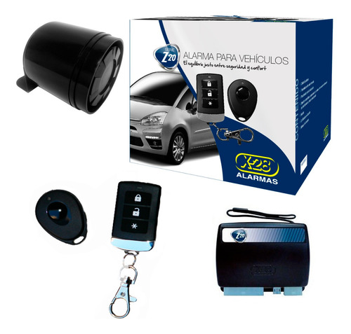 Alarma Auto X-28 Z20rs Sirena Presencia Volumétrica Mc Audio