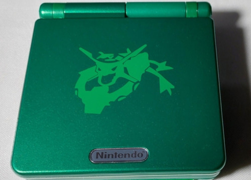 Gameboy Sp Tema Pokemon Emerald Com Tela Ips