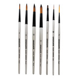 Set 7 Pinceles Mixtos Sinteticos Graduate Daler Rowney