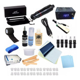 Pen Tattoo Rotativa + Kit Profesional El Mas Completo Fuente