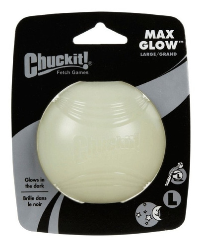 Pelota Para Perros Brillante Chuckit! Max Glow Fetch Ball
