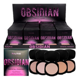 36 Pó Crystal Powder Obsidian Hb1800 G1 Ruby Rose Atacado Sj