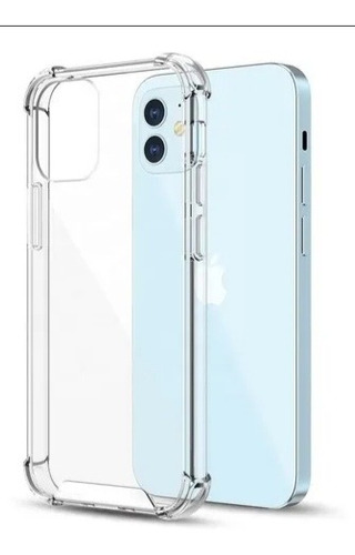 Forro Transparente Clear Case Reforzado Compatible iPhone