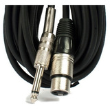 Cable Canon Xlr Hembra Plug 6 Mts Moon Ce6cp Audio Sonido 