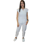 Uniforme Pijama Medica Mujer Antifluido Scrub