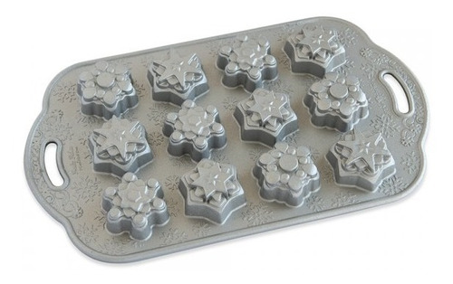 Molde Para Mini Tortas Pastelitos Copos De Nieve Nordic Ware