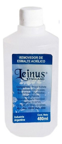 Kit Removedor De Esmalte Semis Leinus X 480 Ml X 11 Unidades