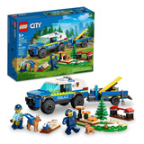 Lego City Mobile Police Dog Training 60369, Suv Toy Car With