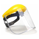 Protector Facial ( Escudo Facial ) Amarillo Asalpicaduras