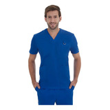 Uniforme Medico Quirúrgico Para Hombre Azul Rey 