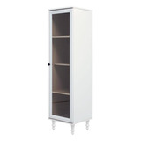 Librería Ditália Con Puerta De Cristal Y 1 Puerta De Cristal E-963