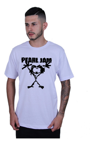 Camiseta Roupa Unissex Pearl Jam Banda Camisa