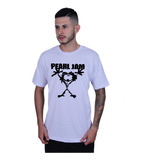 Camiseta Roupa Unissex Pearl Jam Banda Camisa