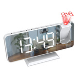 Reloj Despertador Inteligente Digital Led, Reloj De Proyecci