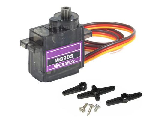 Mini Servo 9g Servomotor Mg90s Giro Continuo 360 [ Max ]