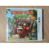 Donkey Kong Country Returns 3ds - Fisico Completo Original